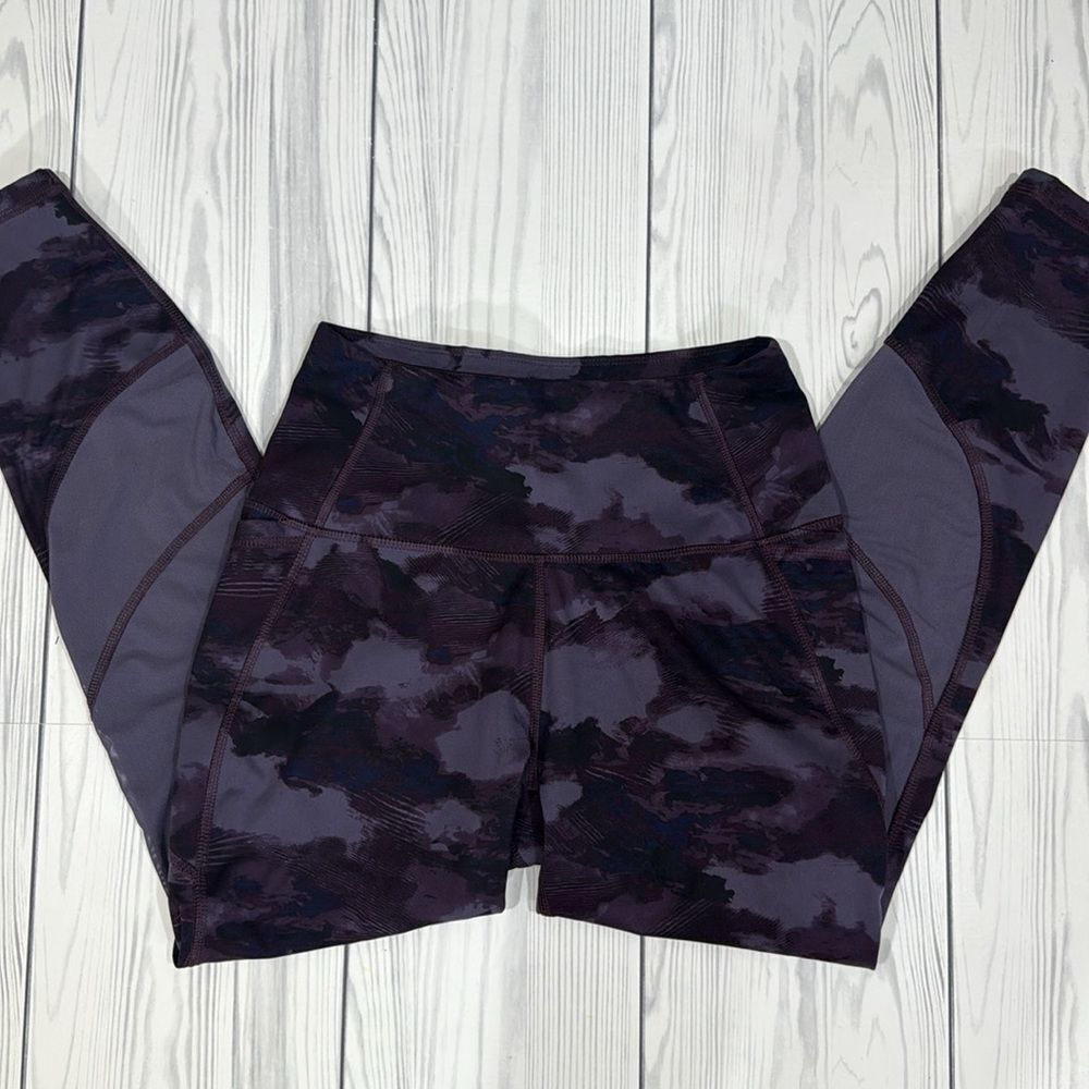 All In Motion Contour Power High Rise 7/8 Legging Cloud Purple Womens SMALL - Picture 5 of 8